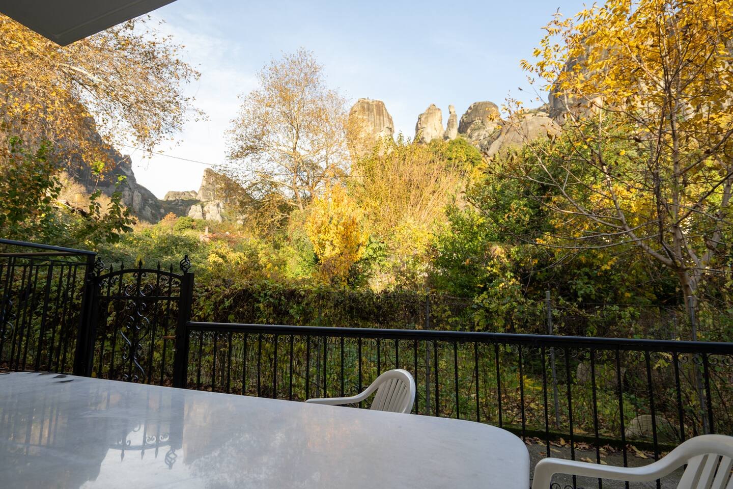 The Miller House under Meteora — 2
